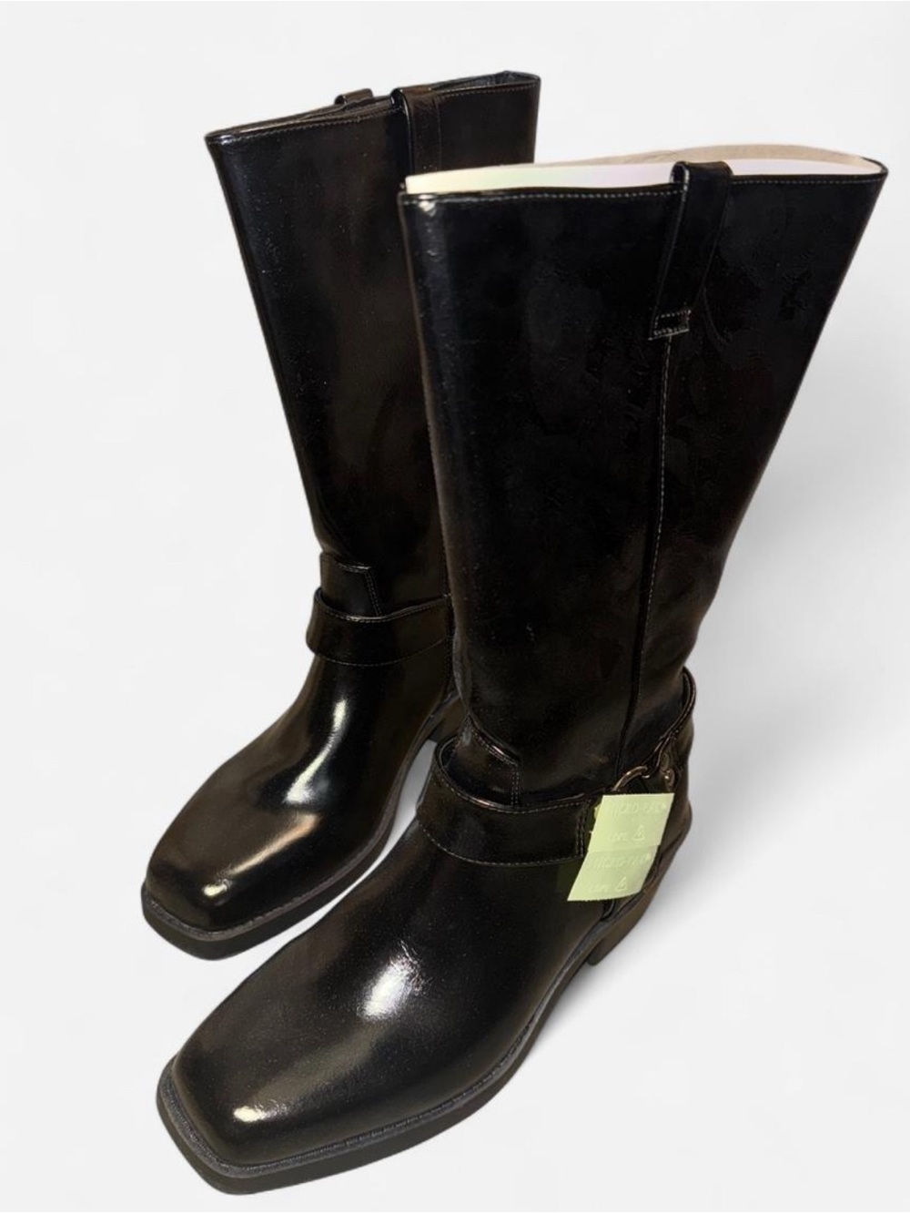 NEW Women’s Black Mid-Calf Boots - Classic Equestrian Style • Size 11